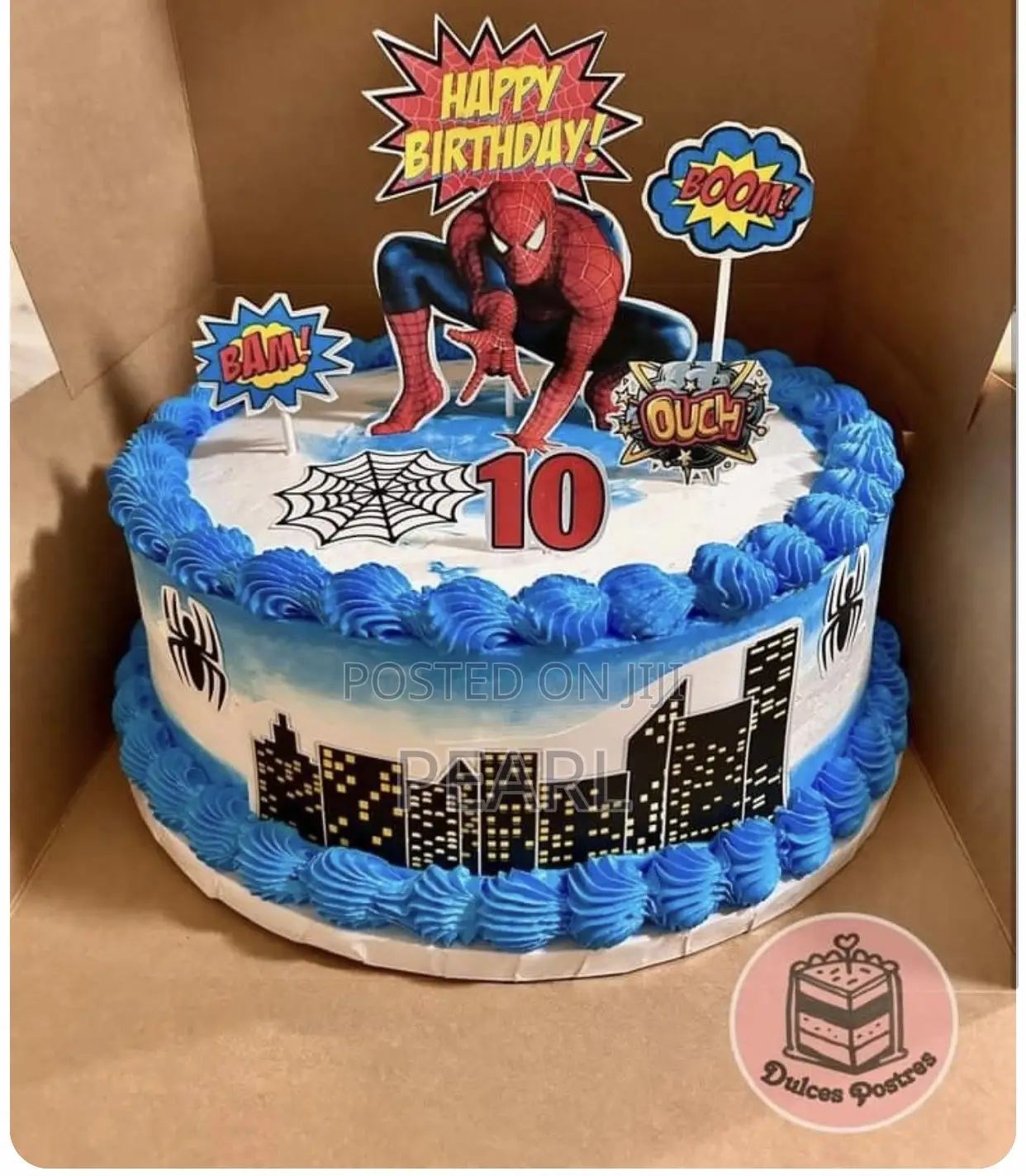 Spider Man Cake