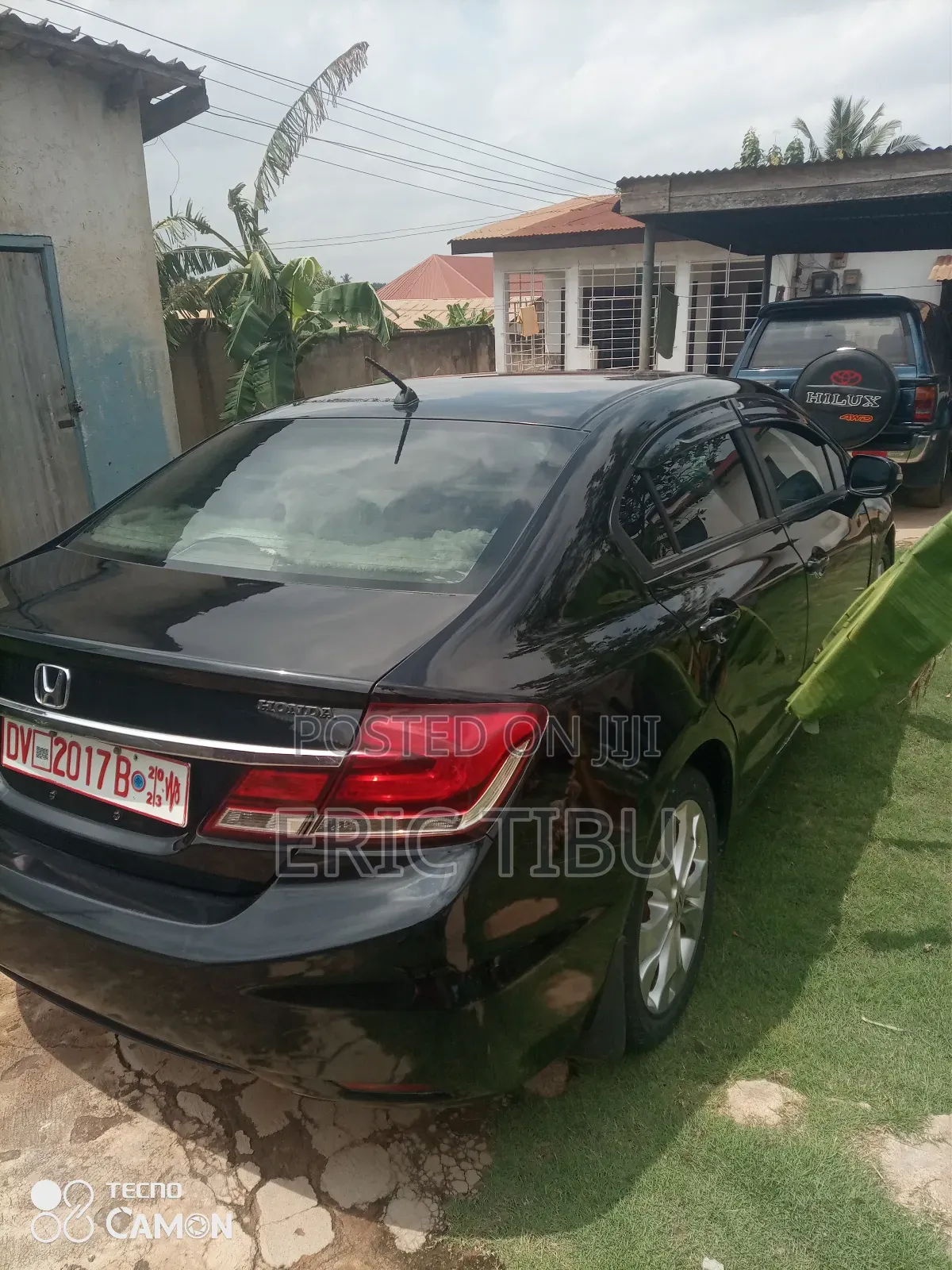 Honda Civic LX 4dr Sedan (1.8L 4cyl 5M) 2014 Black