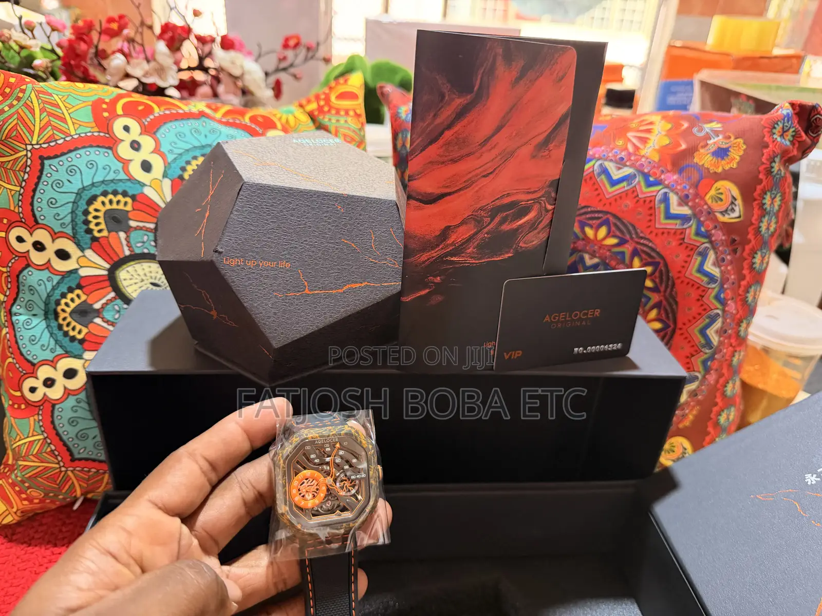 Agelocer Volcano Series Watch (Limited Edition)