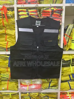 Reflective Media Vest Cameraman Photography Pockets