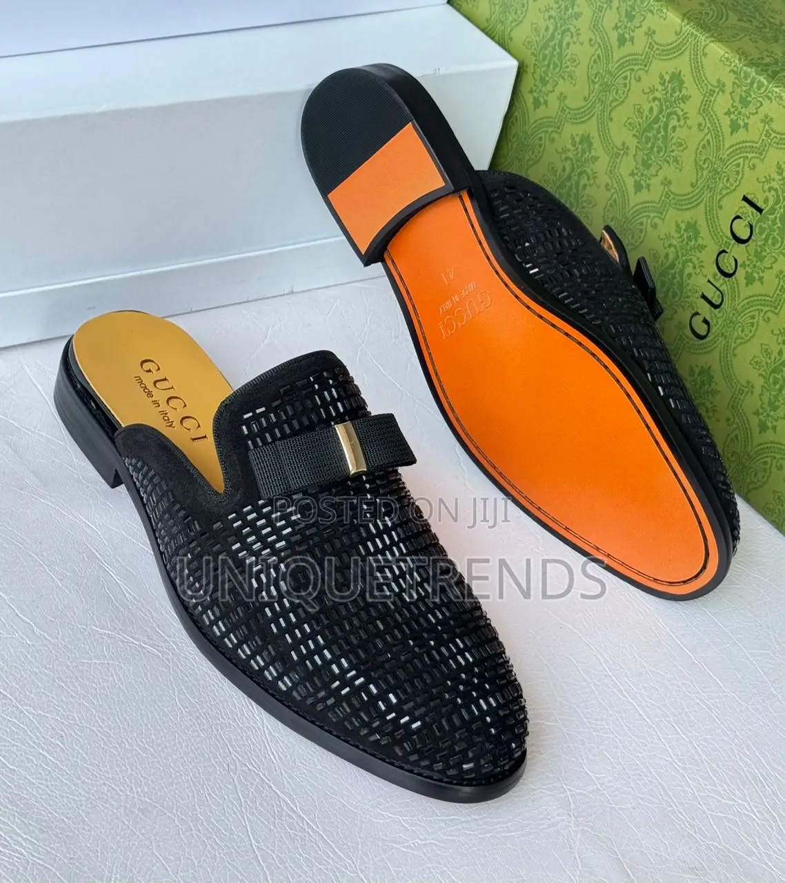 High Quality Executive Gucci Half Shoe