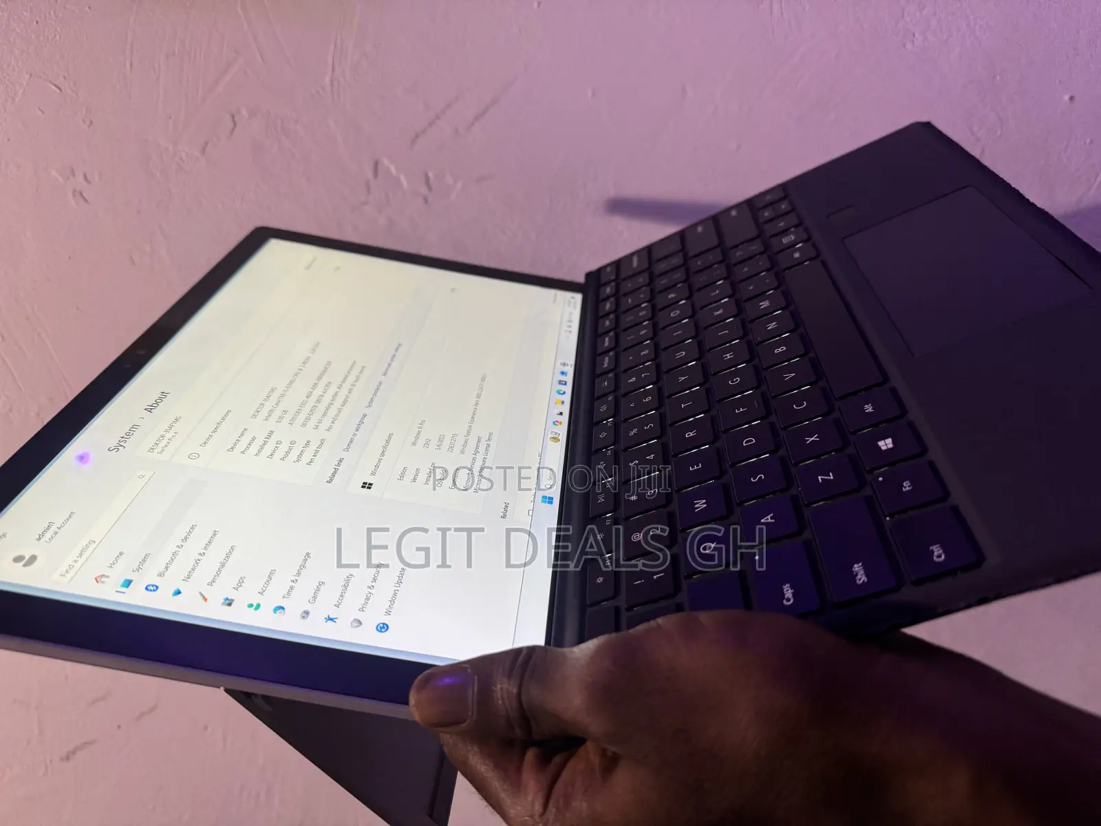 Laptop Microsoft Surface Pro 4 8GB Intel Core i5 SSD 256GB
