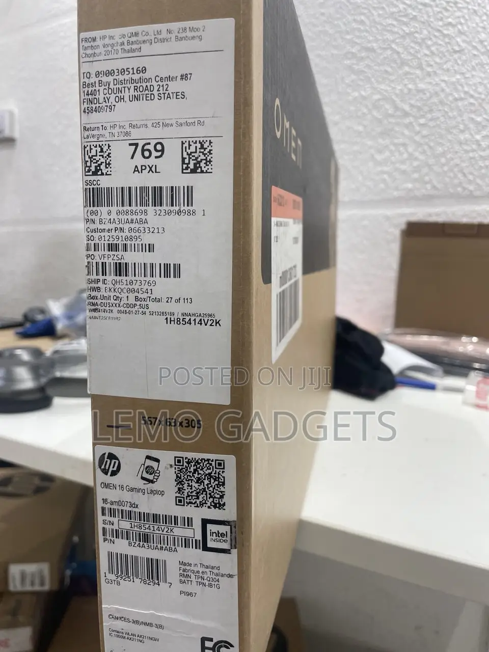 New Laptop HP Omen 16 16GB Intel Core Ultra 7 SSD 1T