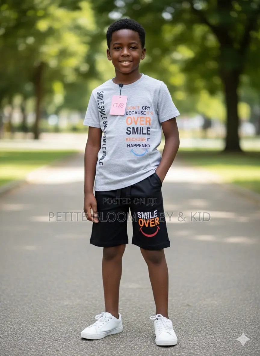 Boy Shorts and Top 2 Pcs(Ages 2- 10) Trendy Outfit | Retail Wholesale