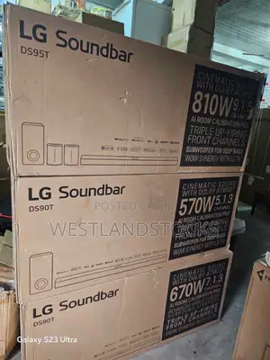 Lg S95tr Soundbar System, 810w and 9.1.5 Channel Configuration