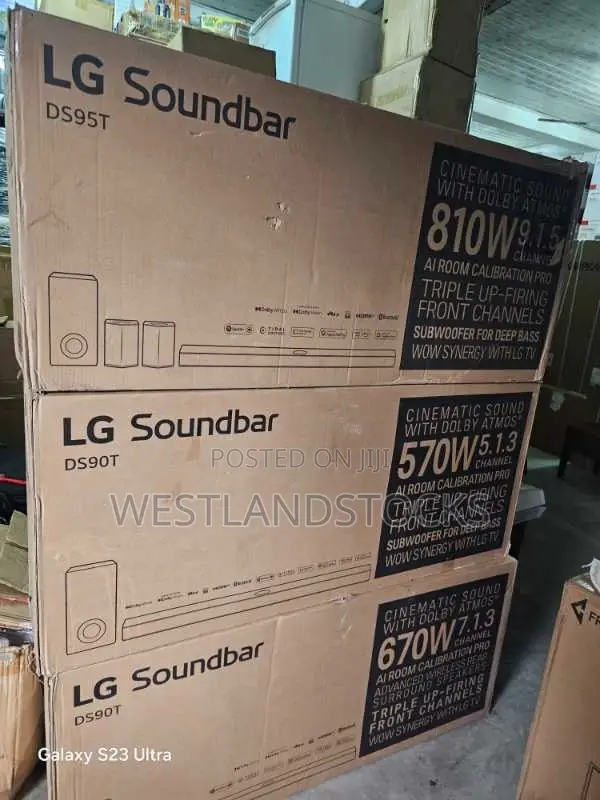 Lg S95tr Soundbar System, 810w and 9.1.5 Channel Configuration