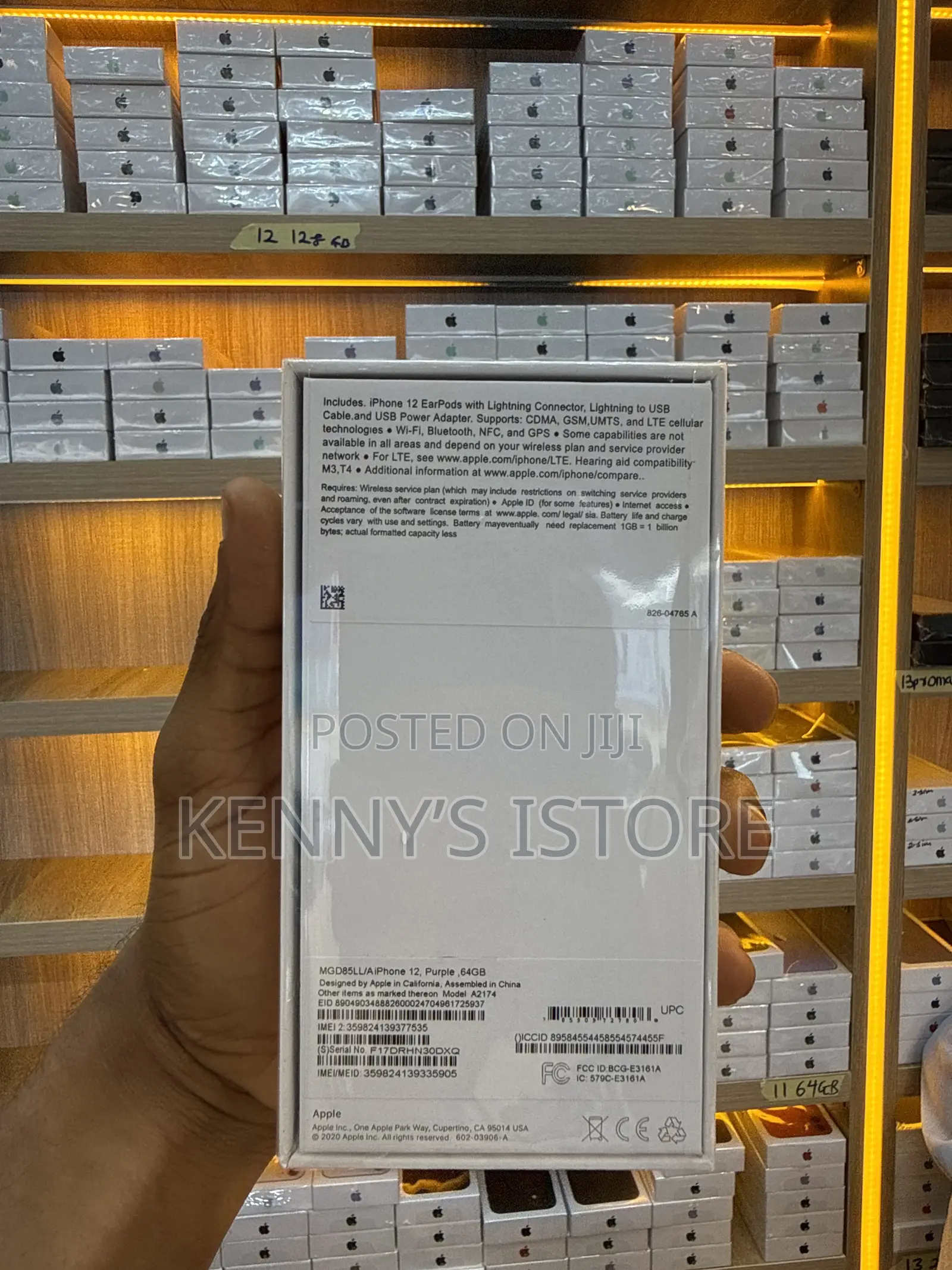 New Apple iPhone 12 64 GB Purple