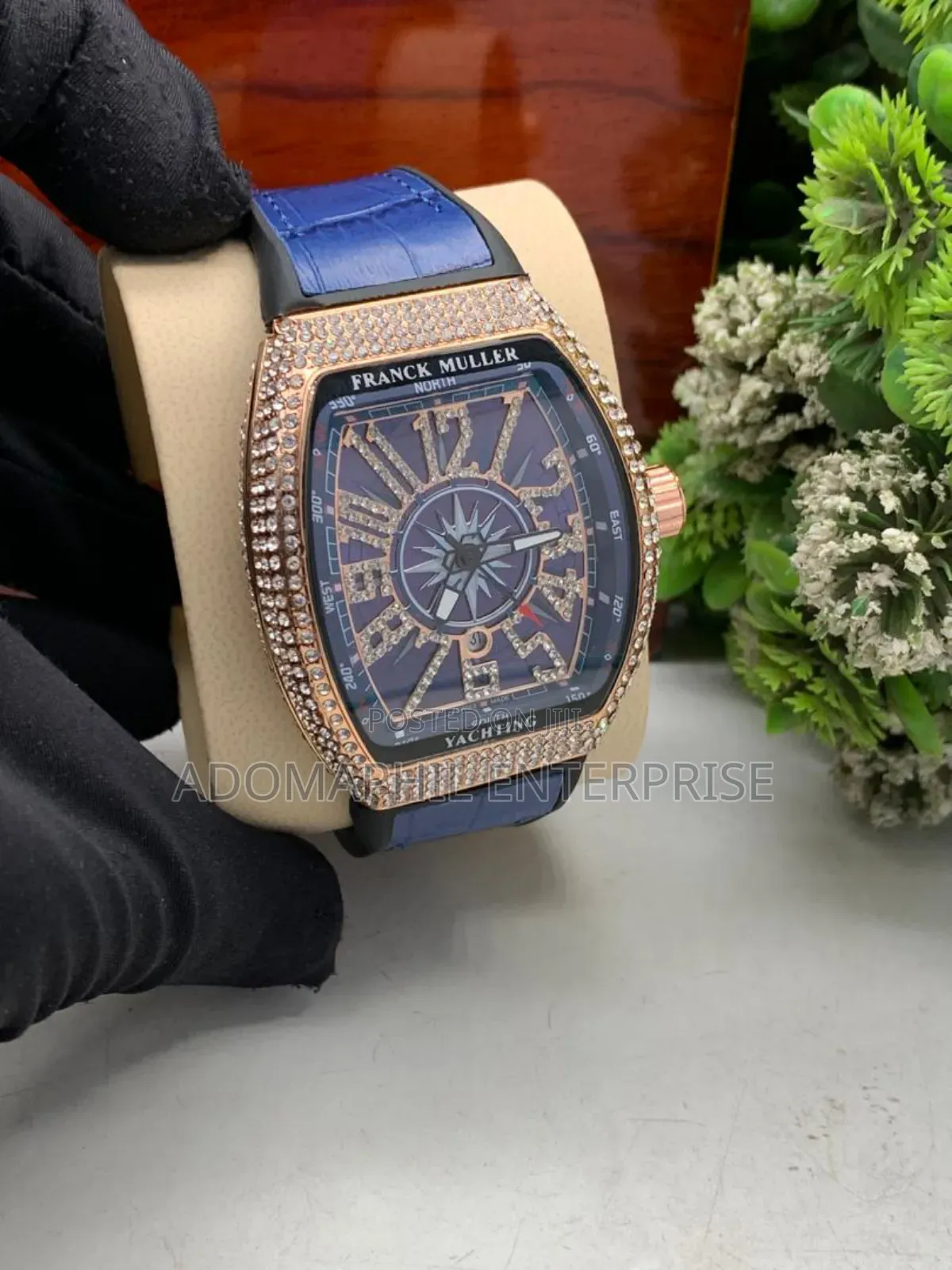 Fanck Muller Leather Watch