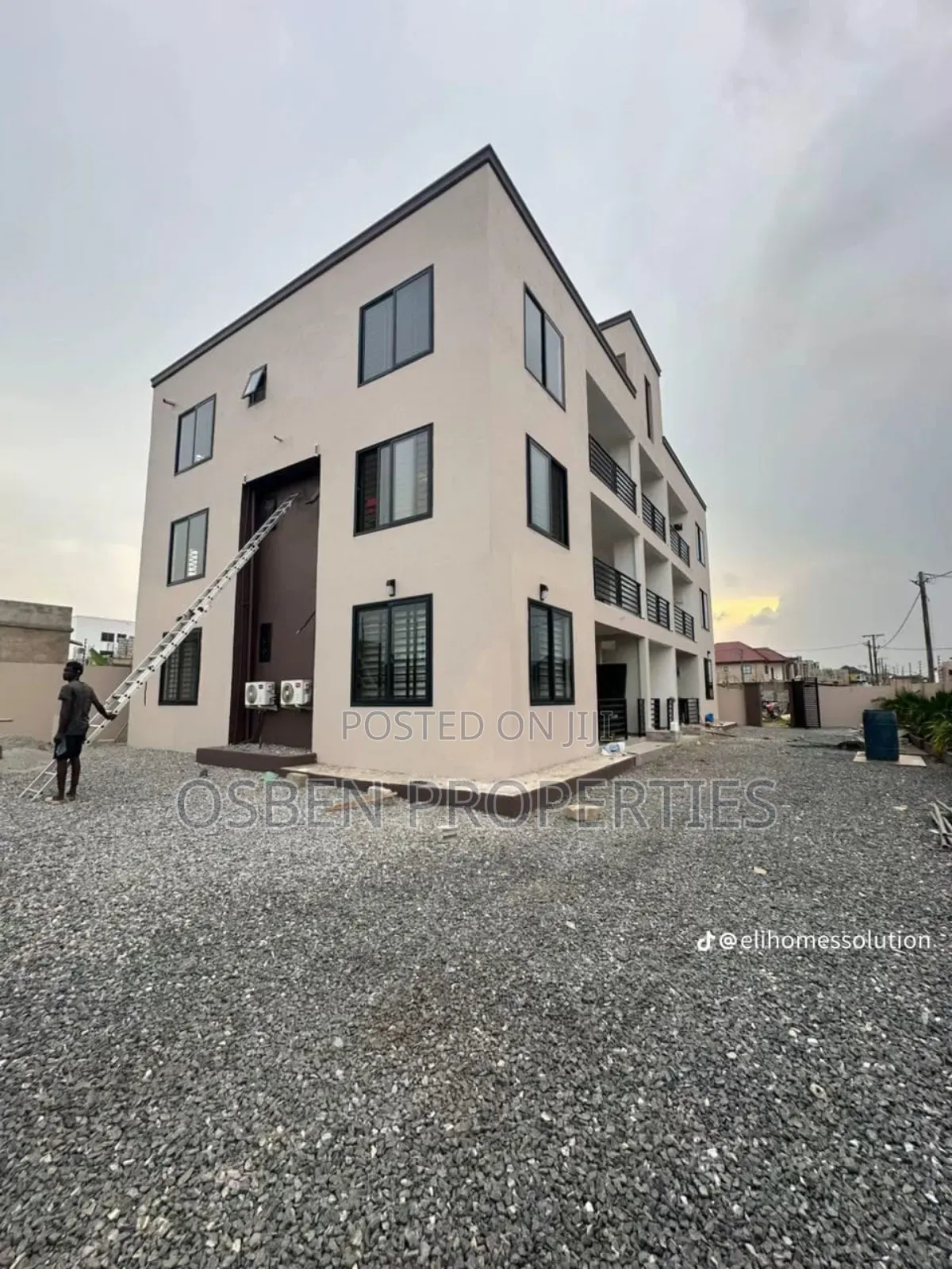 2bdrm Apartment in Osben Properties, Lashibi for rent
