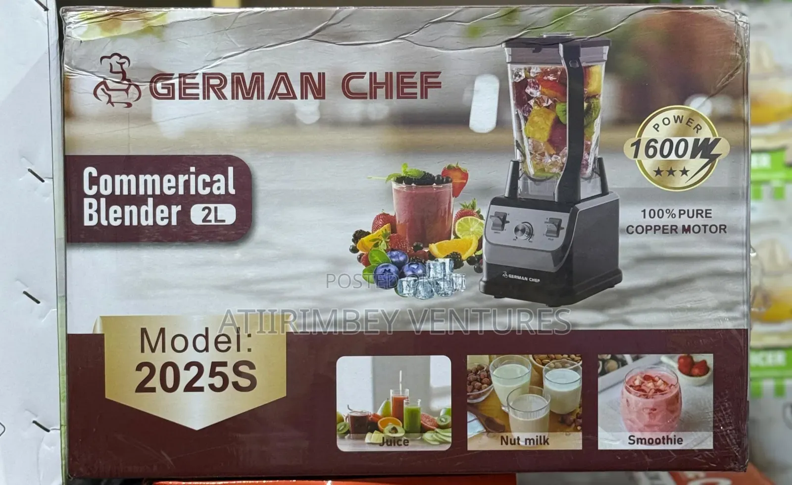 2l German Chef Multifunctional Blender