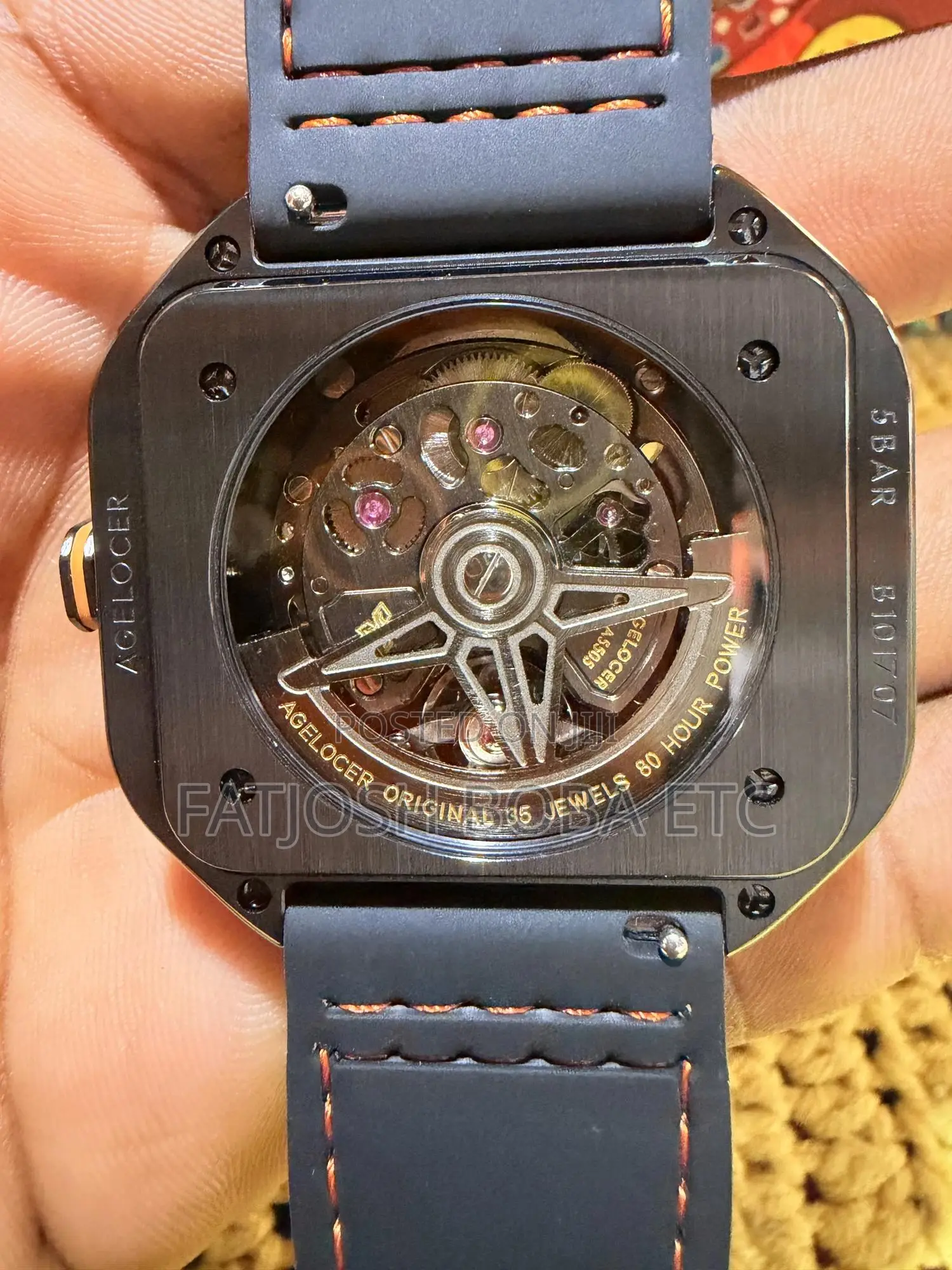 Agelocer Volcano Series Watch (Limited Edition)