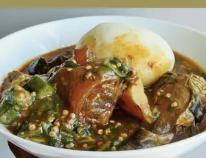 Banku With Okro Soup