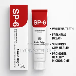 Sp-6 Probiotic Whitening Toothpaste Authentic