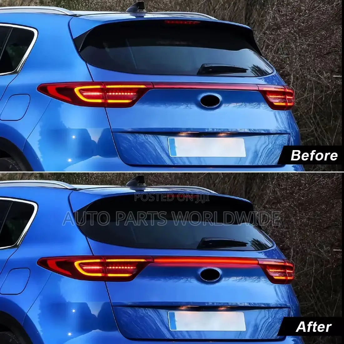 Kia Sportage Led Boot Chrome 2016-2019