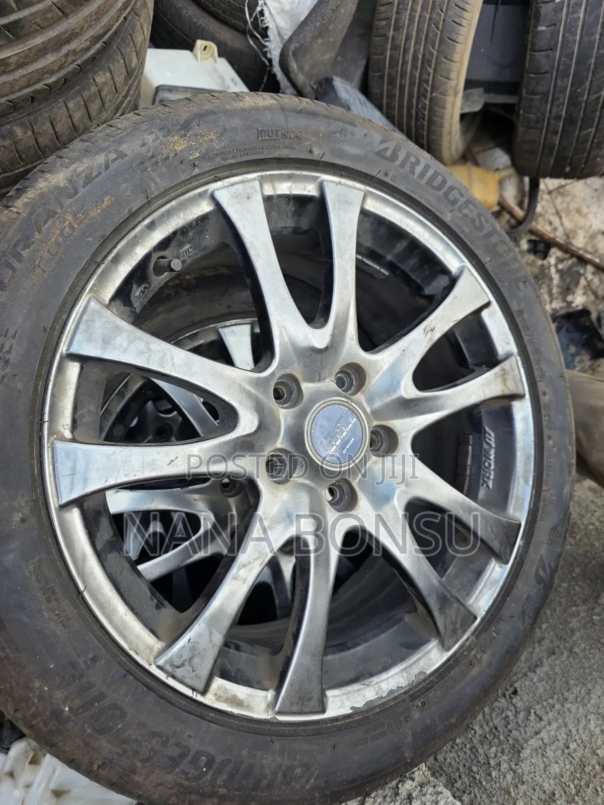 Tyre With Rim 215/50 R17