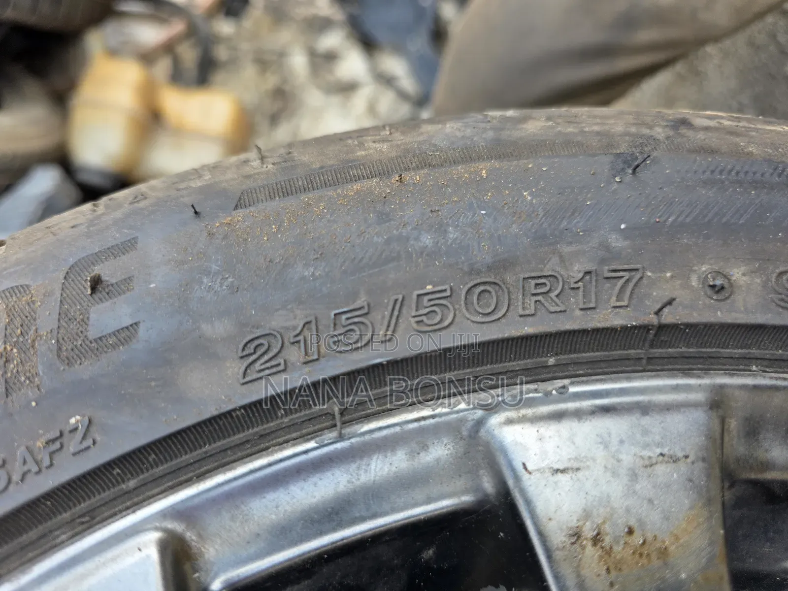 Tyre With Rim 215/50 R17