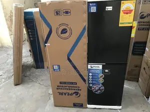Double Double Button Fridge Pearl 102litres Fridge