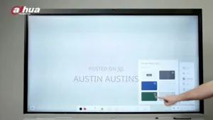 Dahua 86 Inches Smart Interactive White Board Screen With Camera