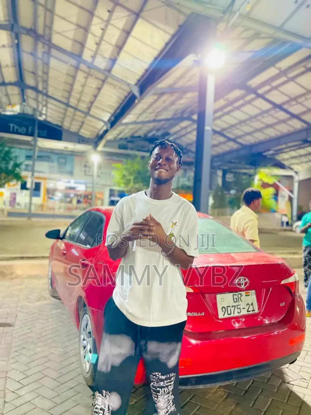 I'm Samuel Tetteh an Online Driver I Have Six(6) Years Experience