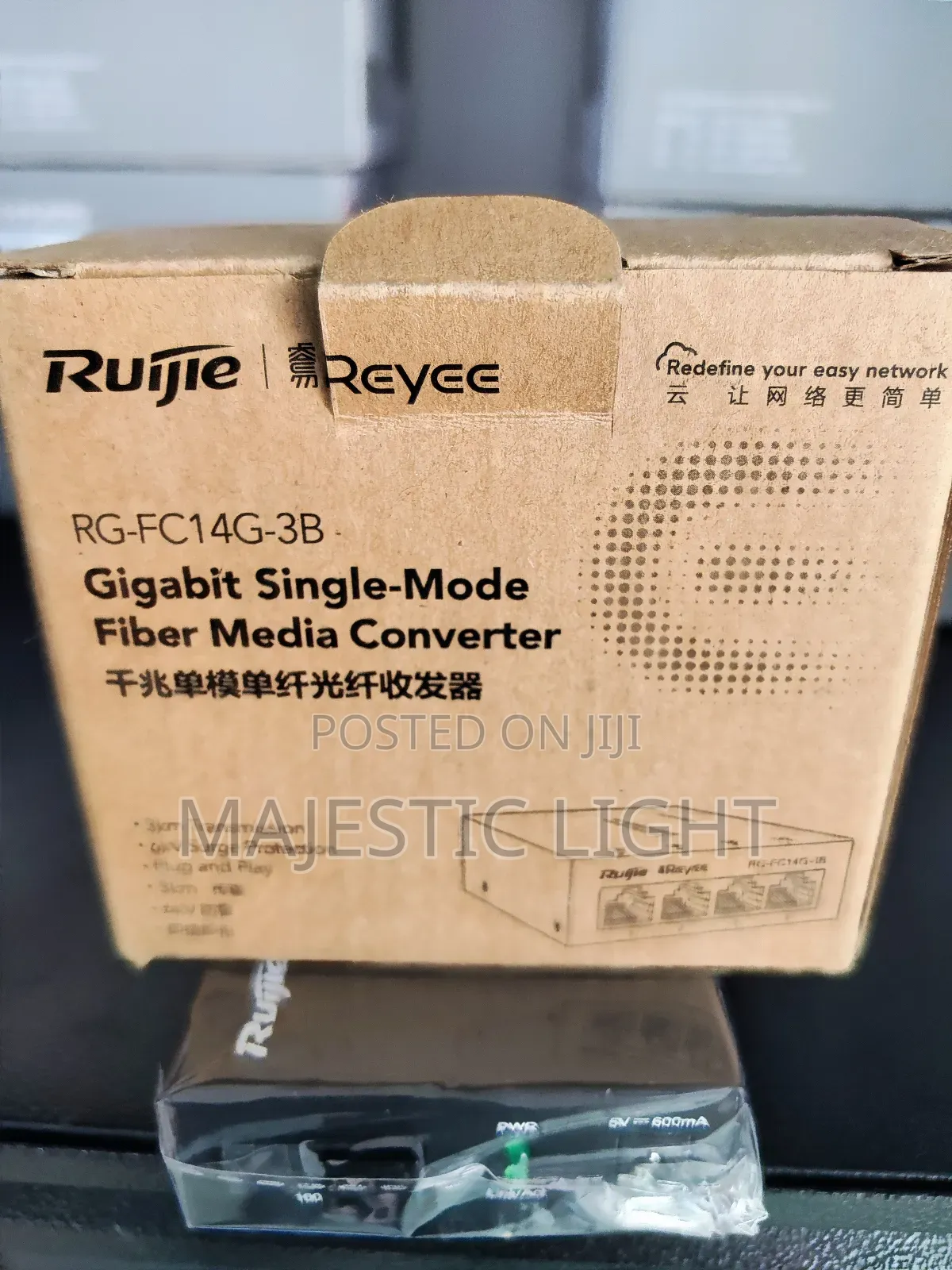 Fiber Transceiver Rg-Fc11g-3a B .