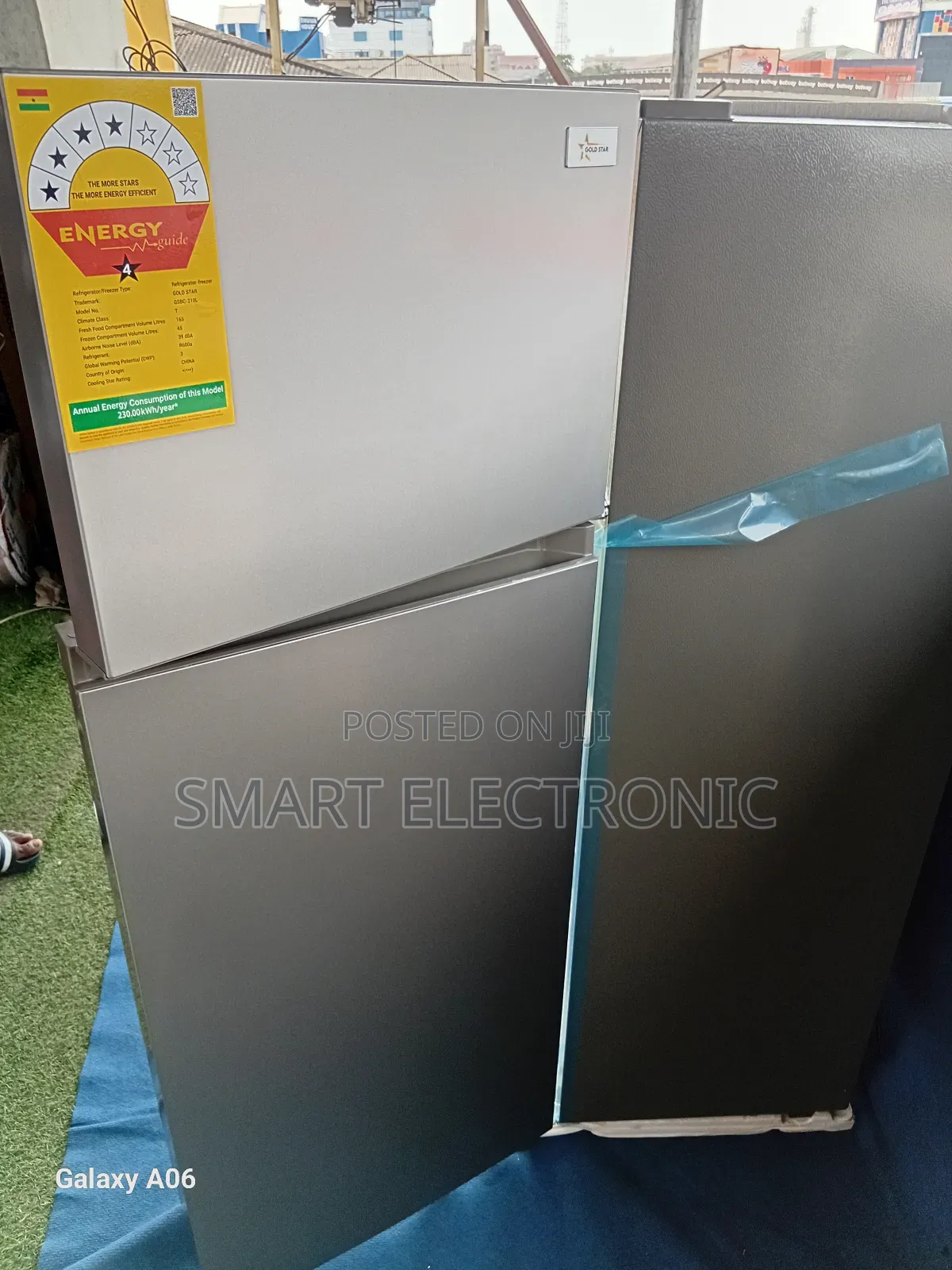 Gold Star 210 Litres Double Door Frost-Free Refrigerator