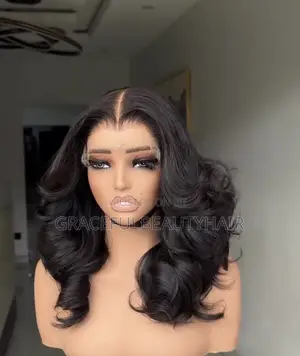 12 Inches Vietnamese SDD Wavy Bouncy Wig Unit