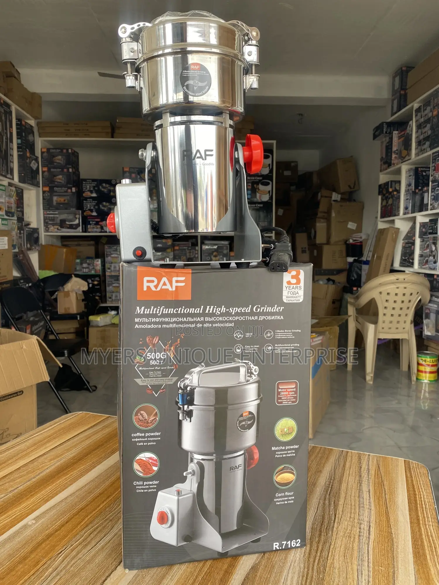 Raf Highly Speed Commercial Grinder
