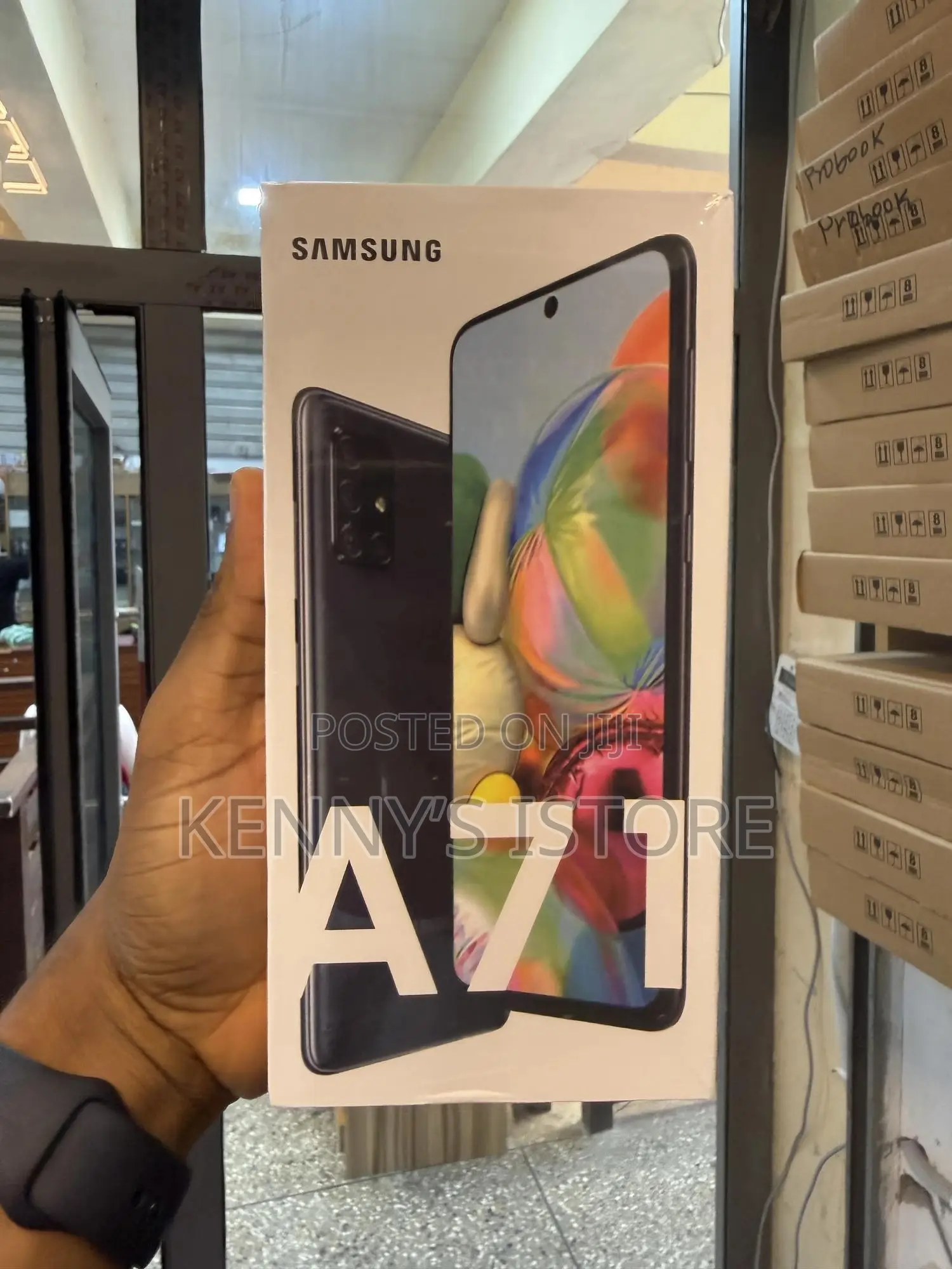 New Samsung Galaxy A71 128 GB Black