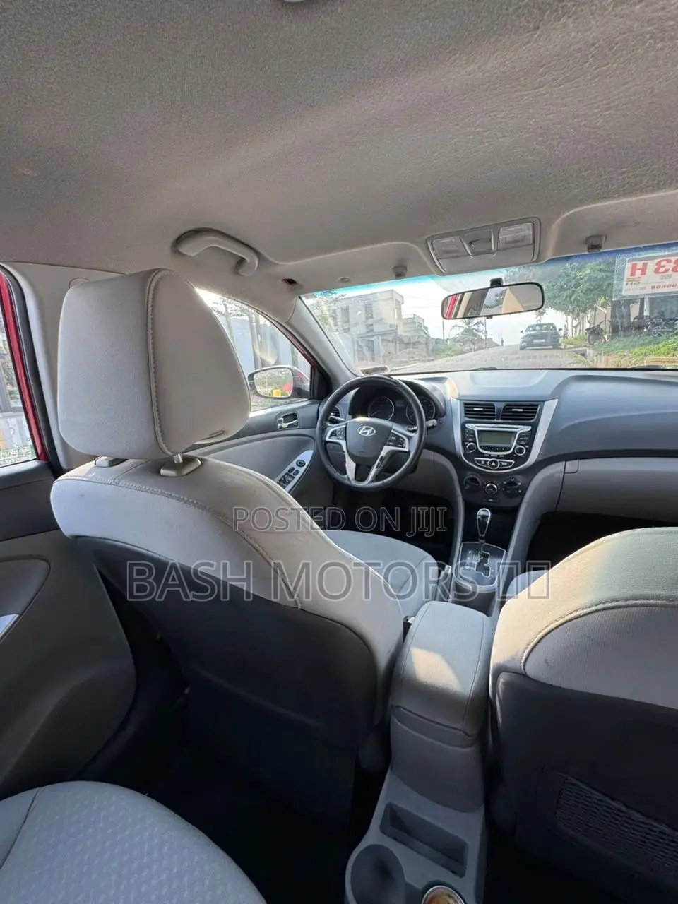 Hyundai Accent 2013 Red