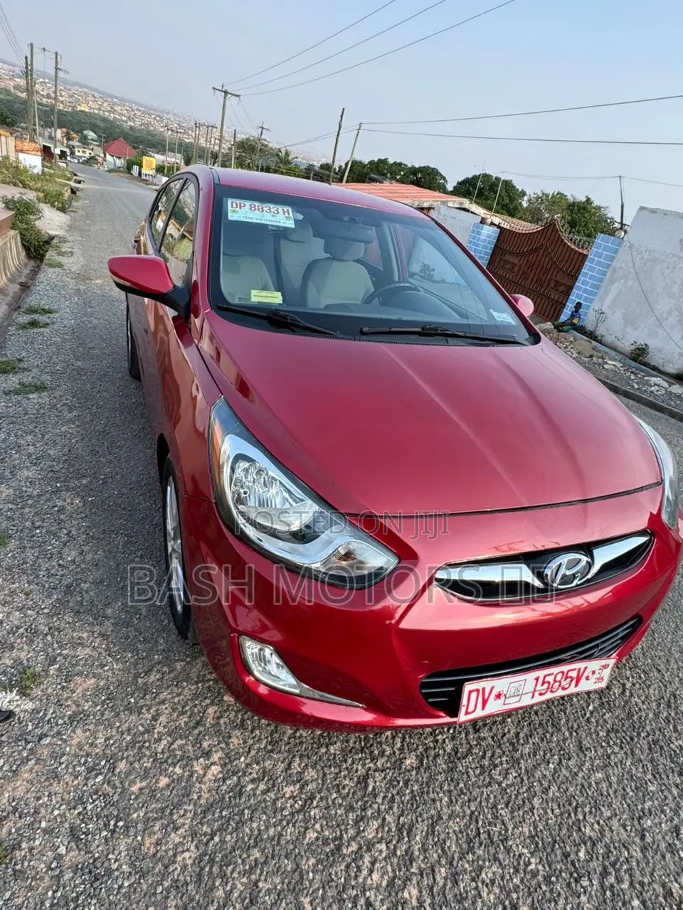Hyundai Accent 2013 Red