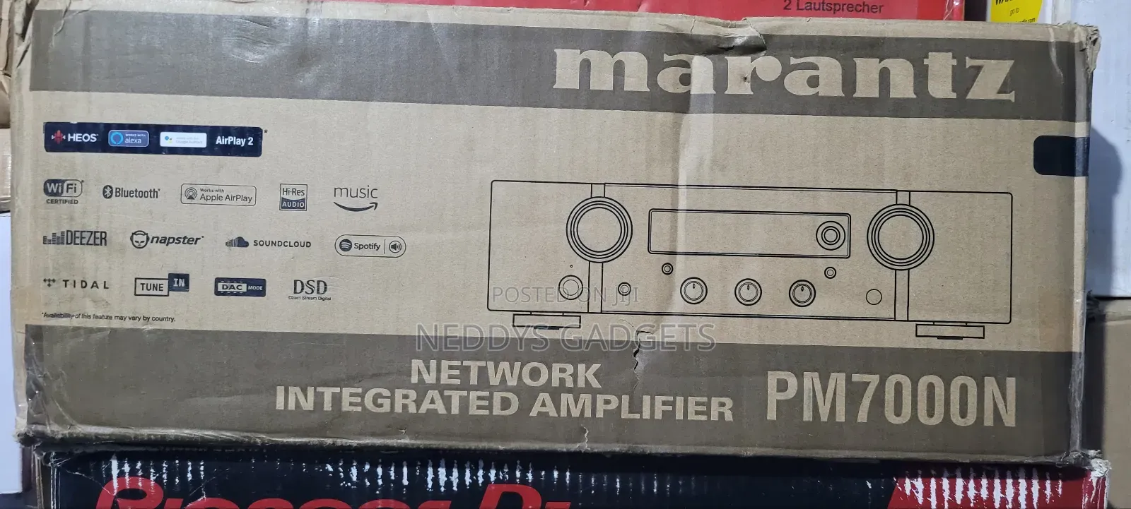 Marantz Pm7000n (Black)
Network Stereo Amplifier - New
