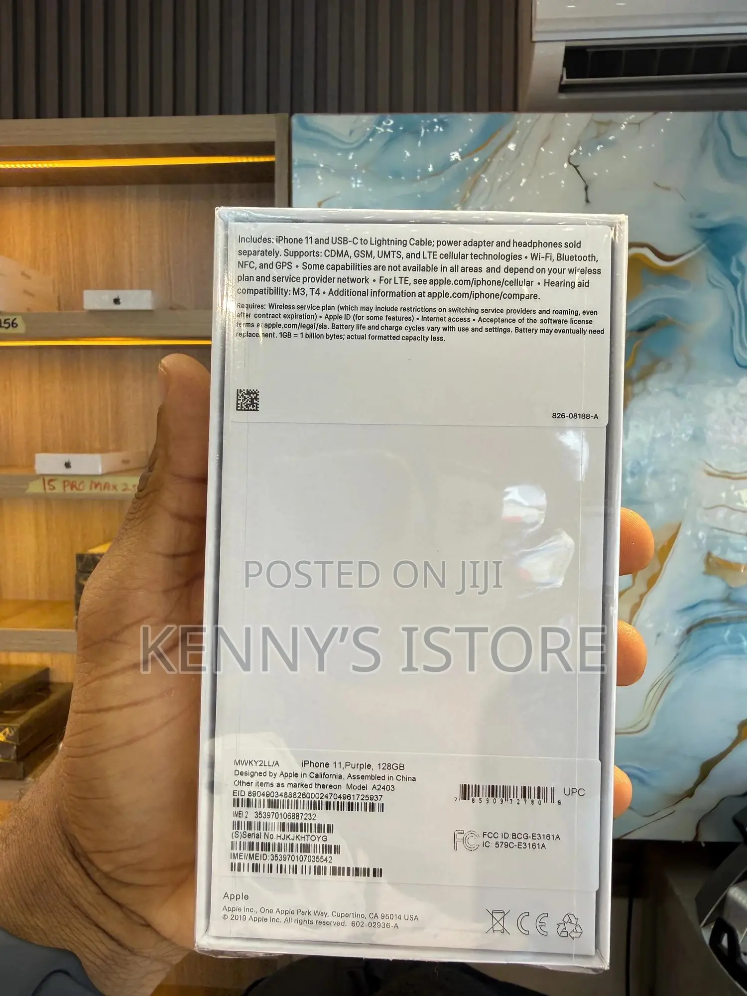 New Apple iPhone 11 128 GB Purple