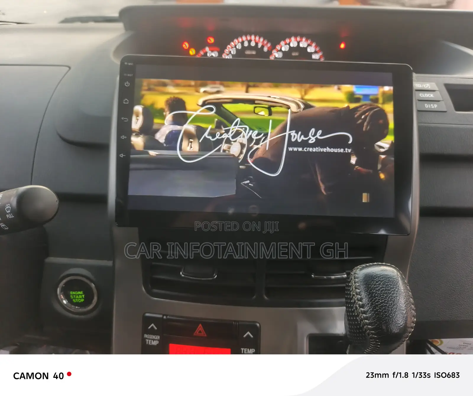 Toyota Voxy Android Screen and Reverse Camera