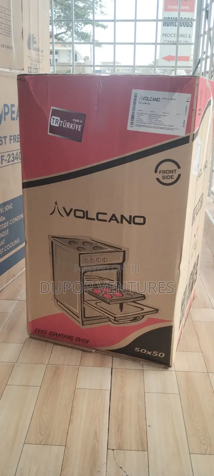 Volcano 50*50 With Oven and Grill