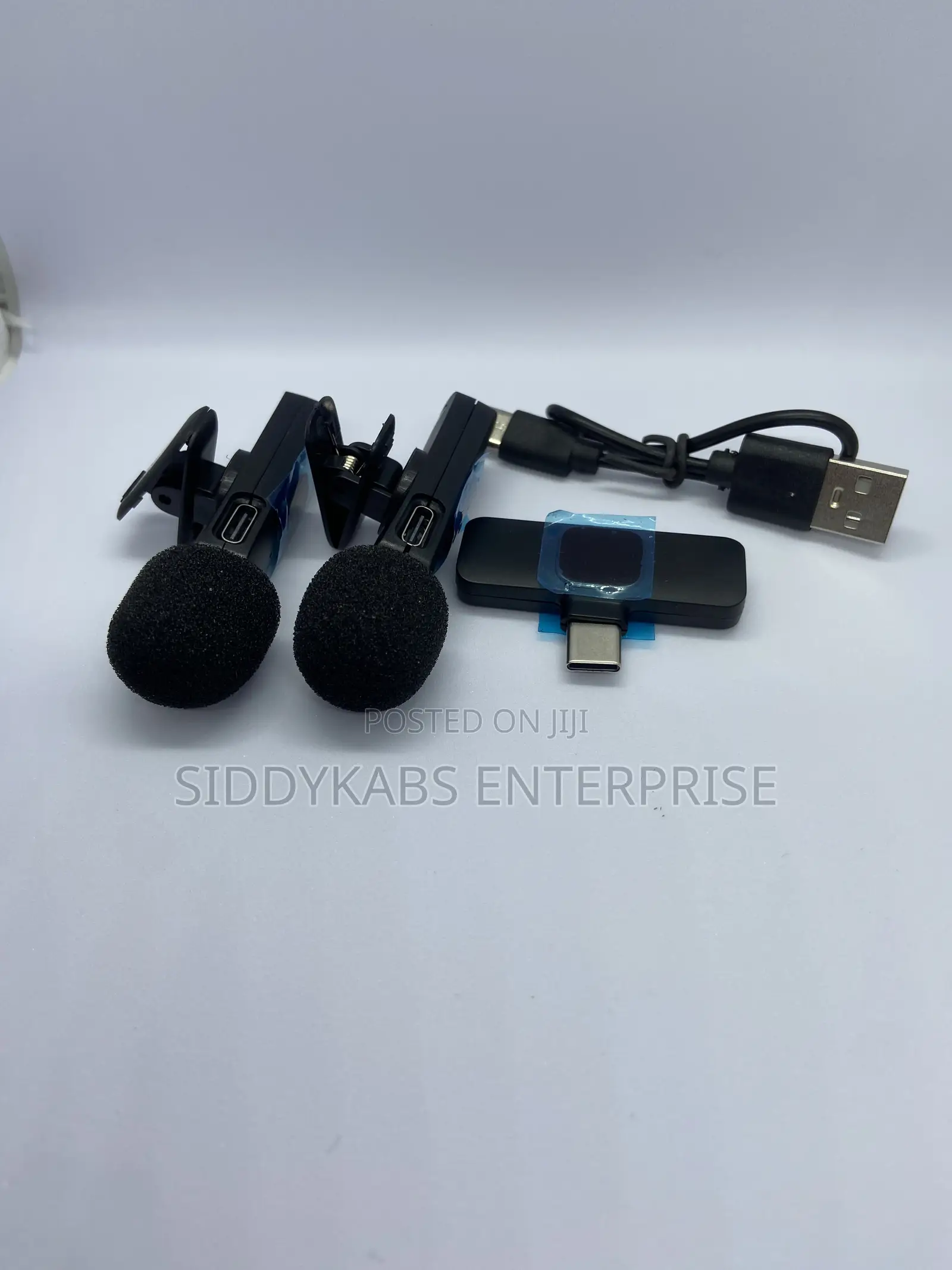2 in 1 Wireless Microphone Reduced Noise for Android/ iPhone Type C