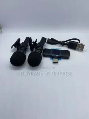 2 in 1 Wireless Microphone Reduced Noise for Android/ iPhone Type C