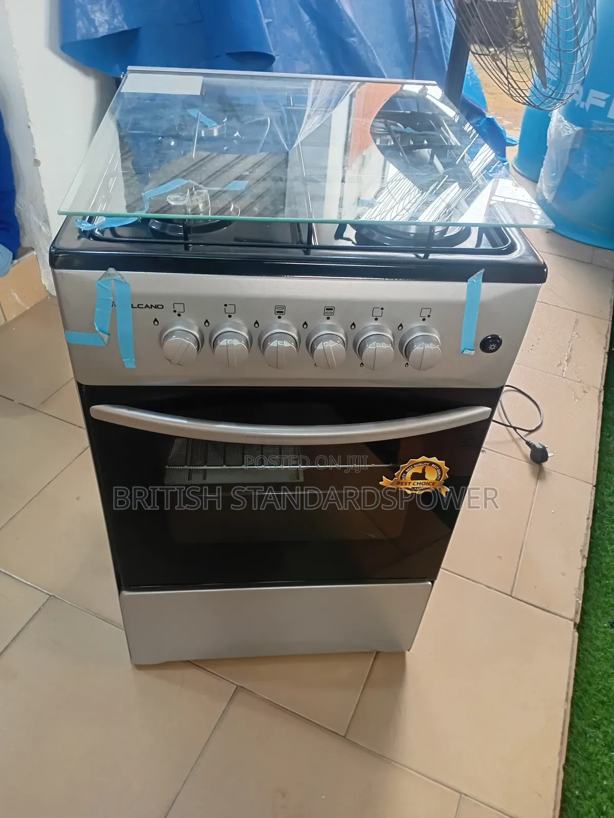 Volcano Gasmaster 50×50 Volcano 4 Gas Burner