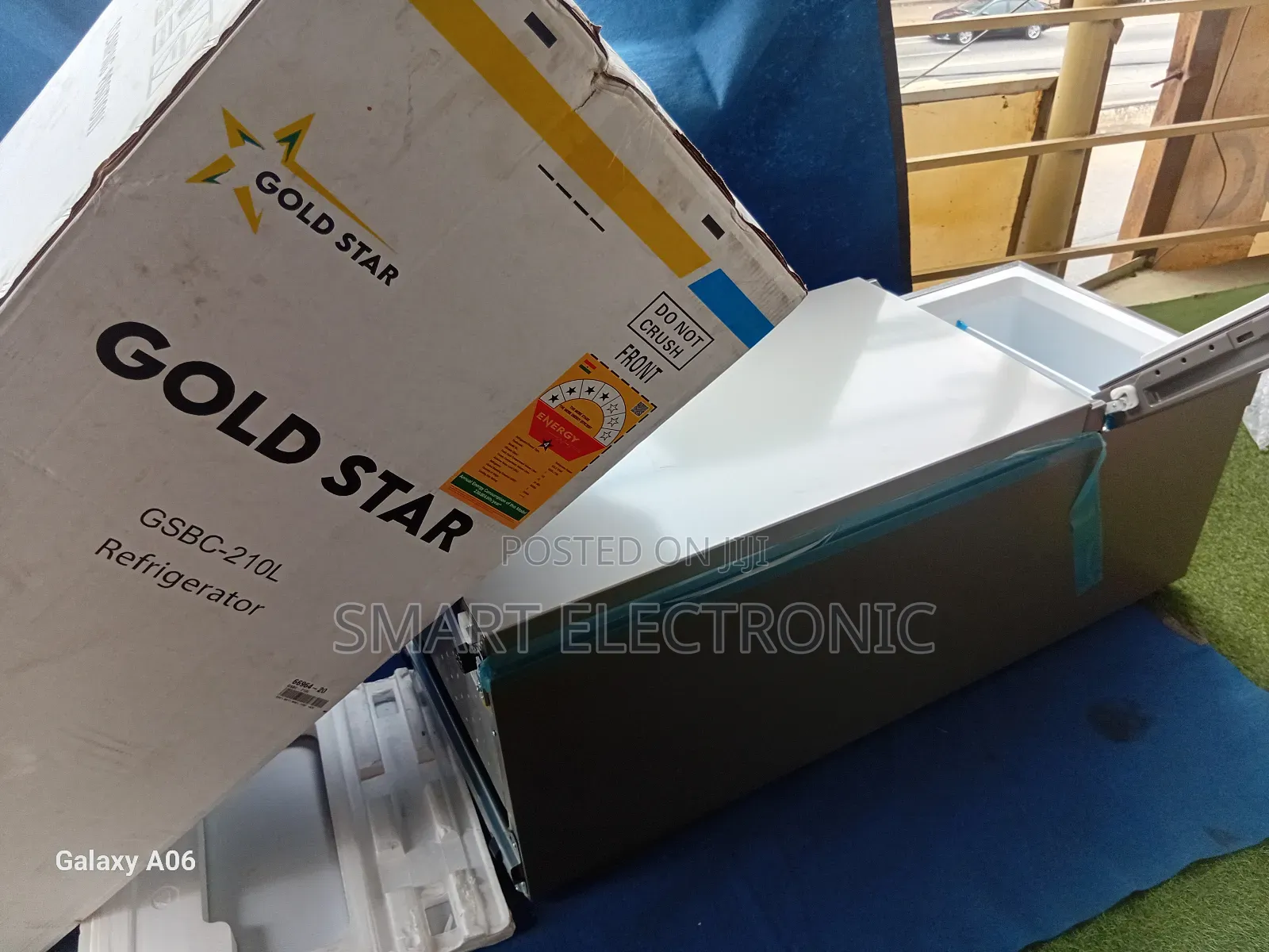 Gold Star 210l Double Door Refrigerator With Spacious Interior