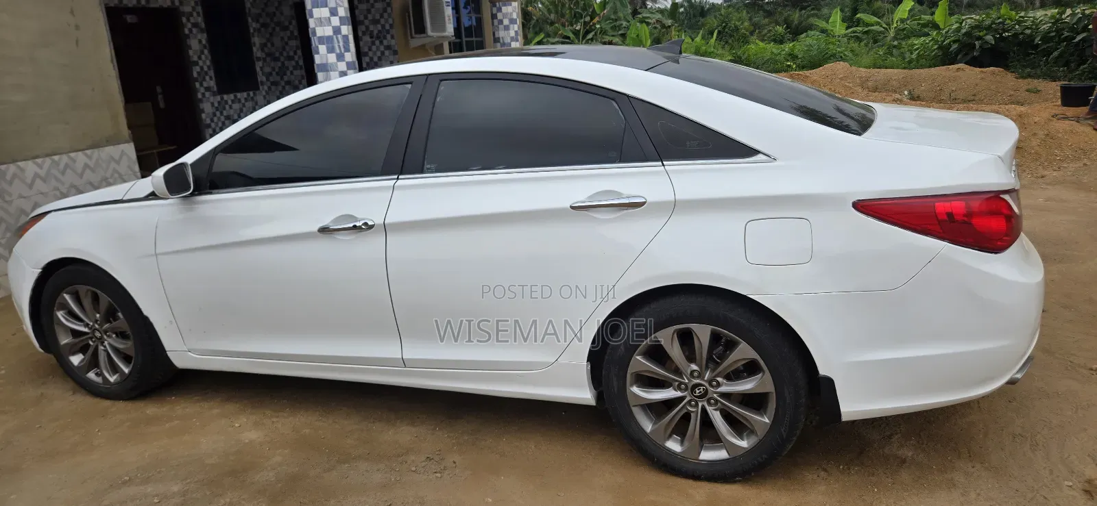 Hyundai Sonata GLS Sedan FWD (2.4L 4cyl 6A) 2013 White