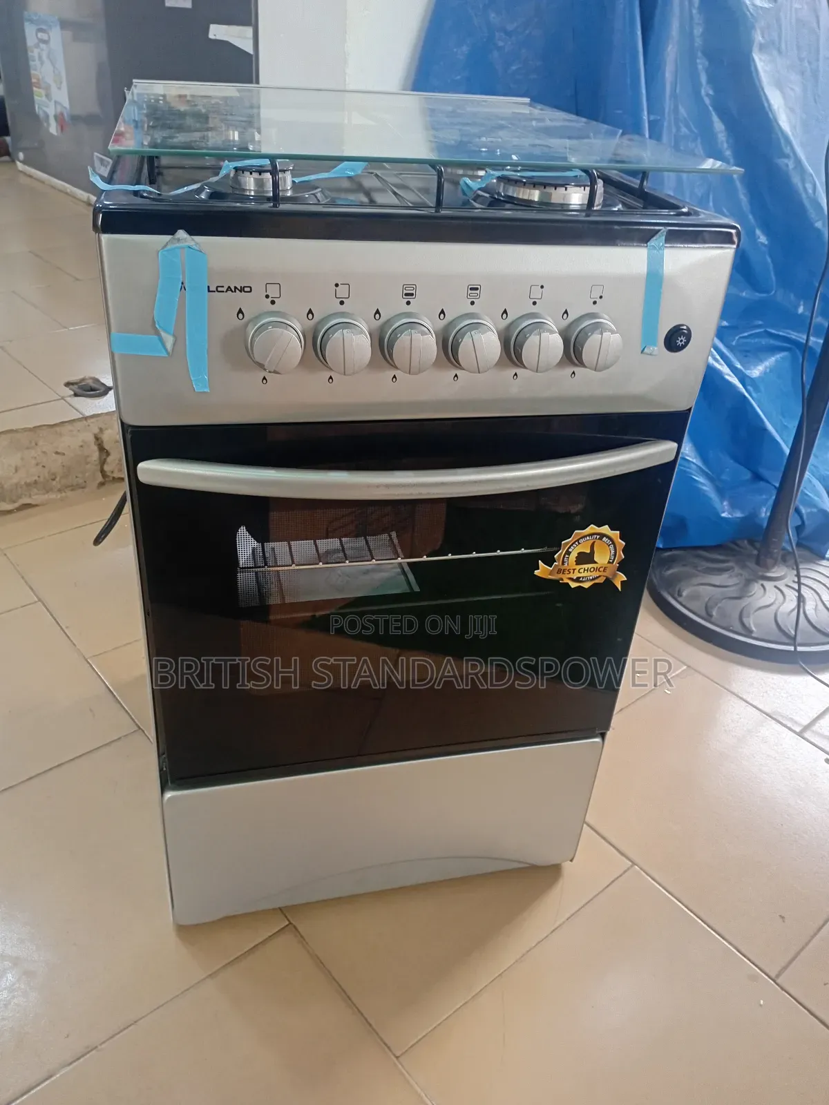 Volcano Flame Tech 50×50 Volcano 4 Gas Burner