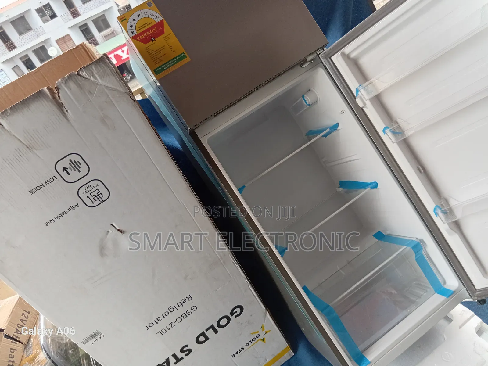 Gold Star 210l Double Door Refrigerator for Efficient Food Storage