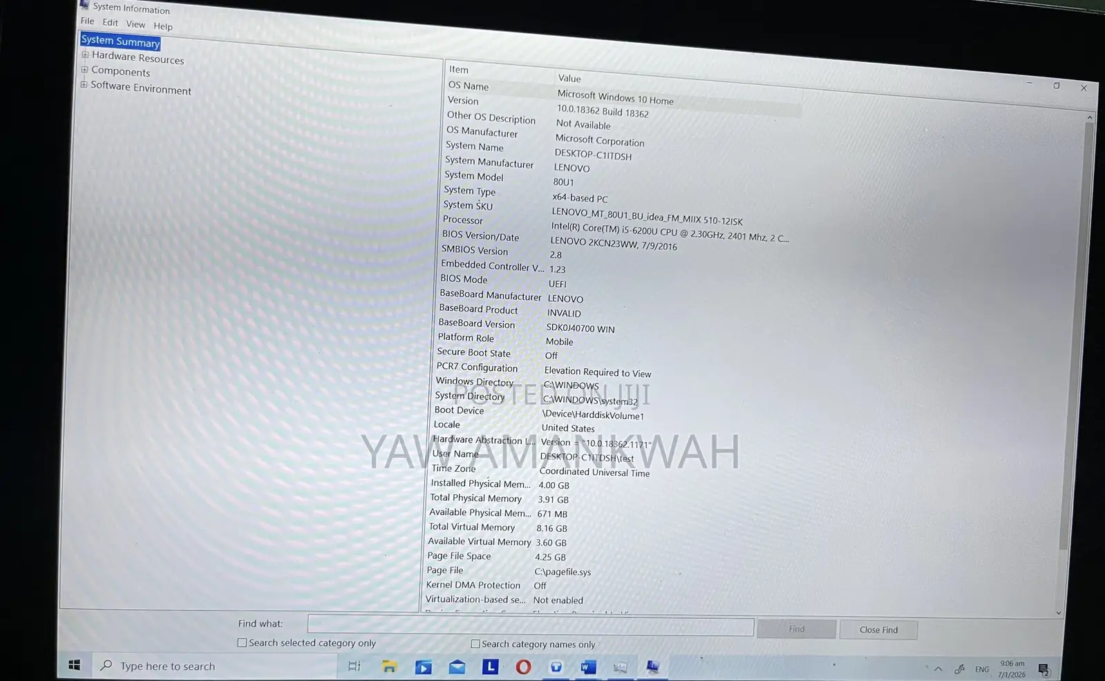 Laptop Lenovo Miix 2 4GB Intel Core I5 SSD 128GB
