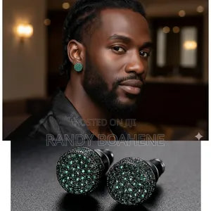 Zirconia Vintage Men Earring