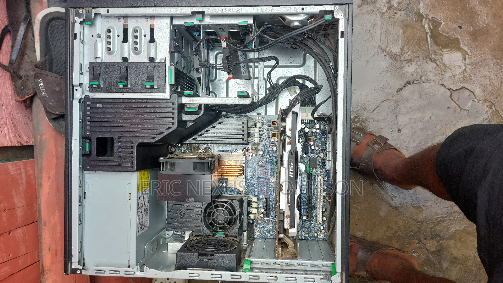 Desktop Computer HP Z420 8GB Intel Xeon HDD 500GB