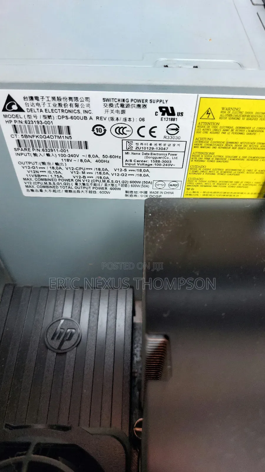 Desktop Computer HP Z420 8GB Intel Xeon HDD 500GB