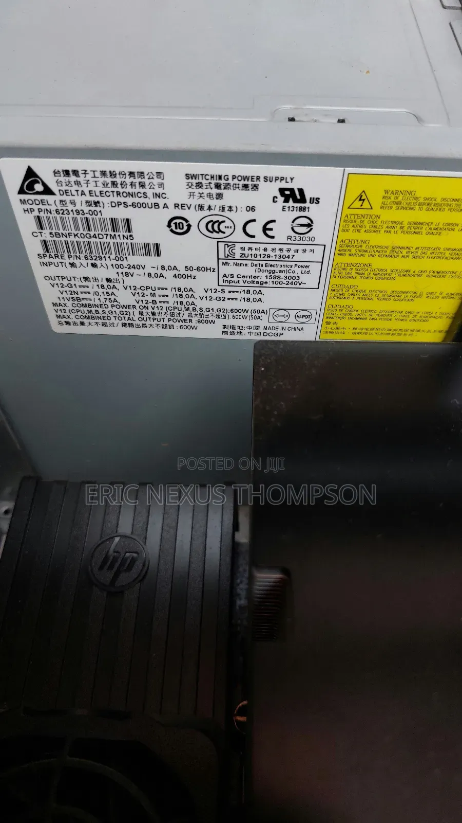 Desktop Computer HP Z420 8GB Intel Xeon HDD 500GB