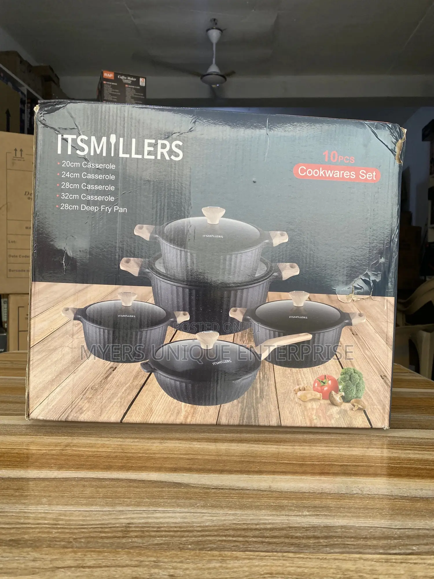 Ltsmillers 10pcs Cookware Set