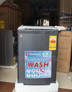 Fully Automatic Top Load 12kg Washing Machine Binatone
