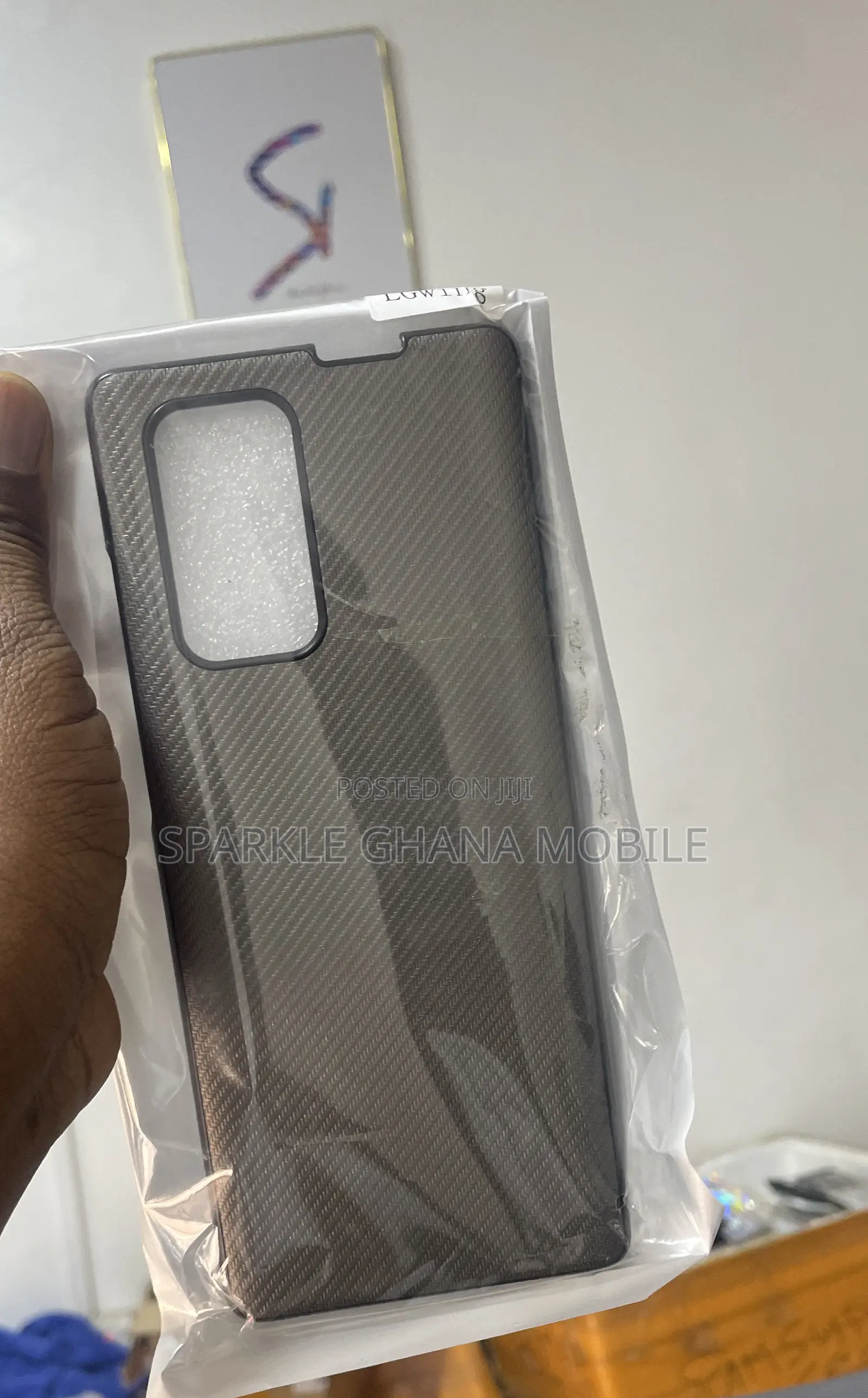 Lg Wing 5g (Carbon Fiber Pattern) Case