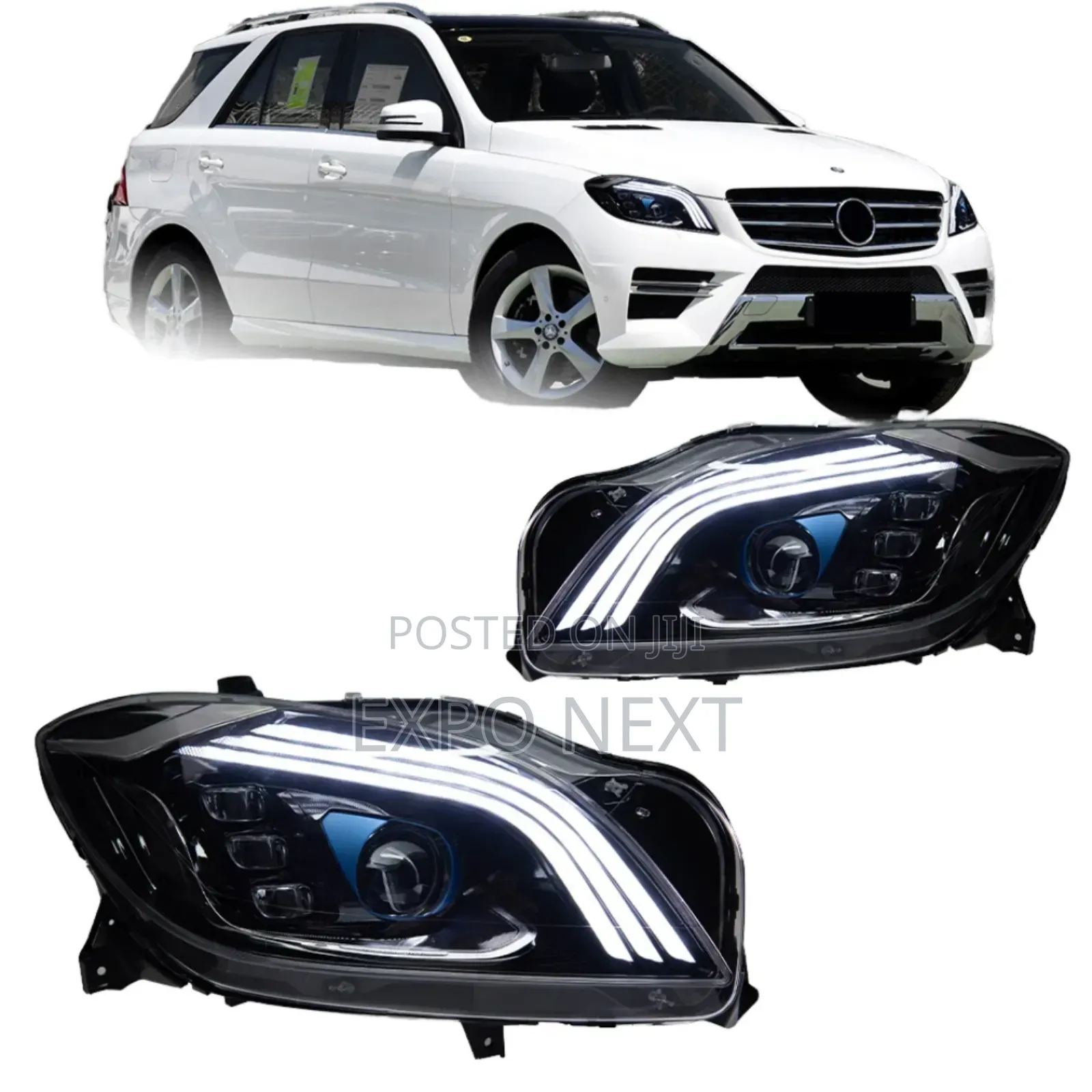 Mercedes-benz Ml350 Ml320 Models From 2012-2015 Headlight
